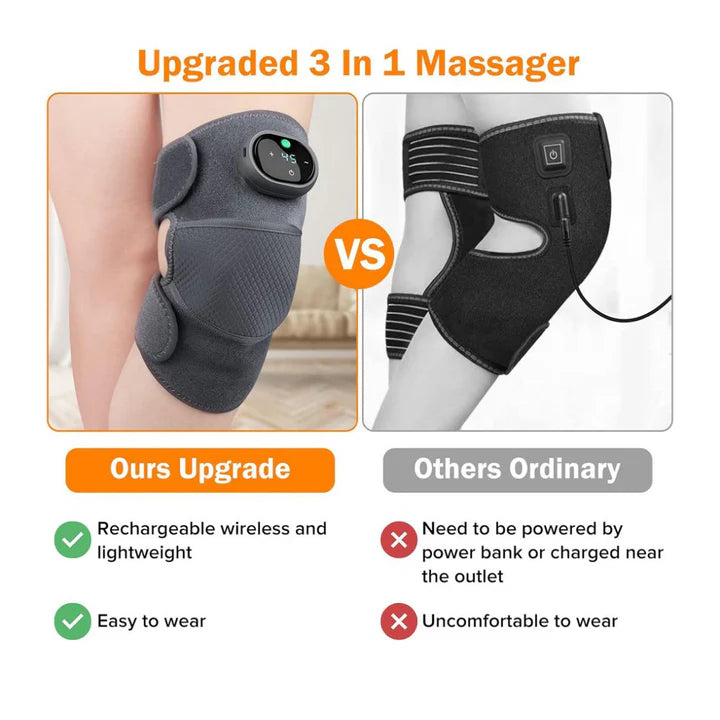 NUOYI 3-in-1 Knee Massager